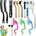 14Pcs Small Crevice Cleaning Brush Set, Groove Gap Cleaning Tool for Cleaning Kitchen,Bathroom, Corner, Sink,Door,Window Track,Cup