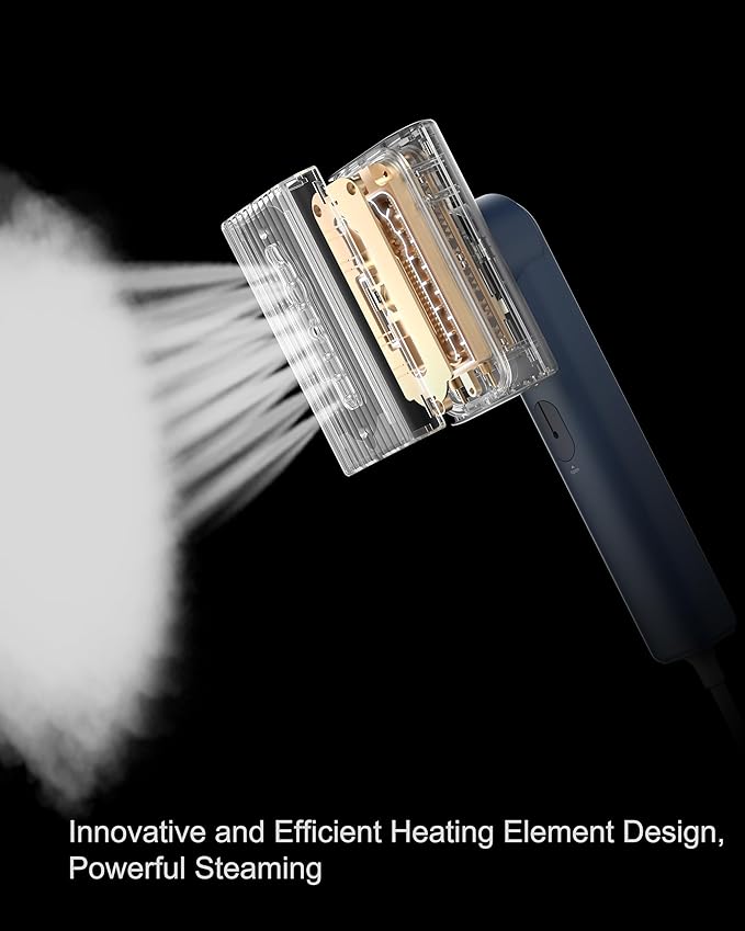 G9 Steamer for Clothes 2-in-1 Portable Iron and Steamer Handheld Garment Steamer Heat-up 0.9 lbs,1200W Light Mini Steam Iron for travel and home 1