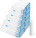 6 Pack Vacuum Storage Bags，Space Saver Bags(6 Jumbo) Compression for Comforters and Blankets, Sealer Clothes Storage, Hand Pump Included