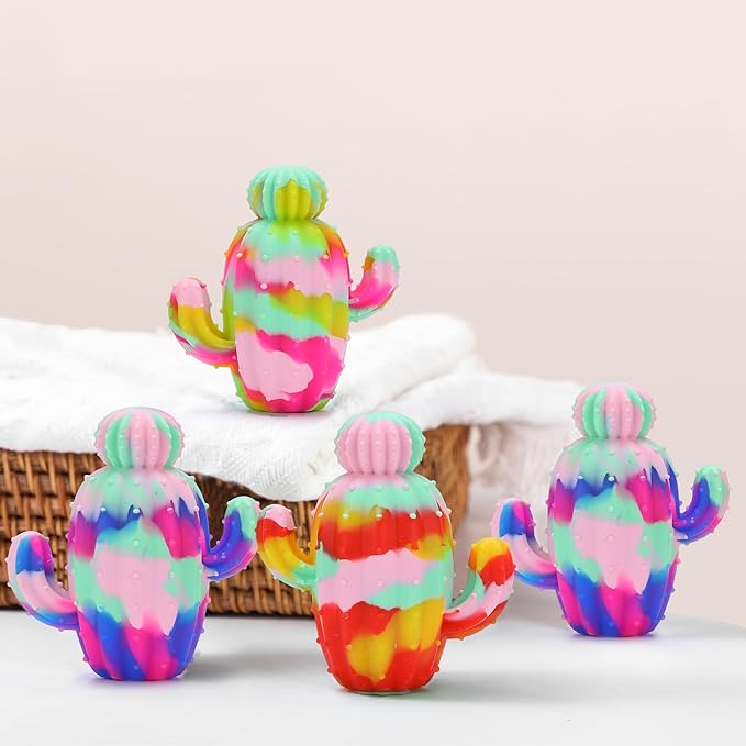 Sunseeke Silicone Dryer Balls, Natural Fabric Softener, Reusable, Reduces Clothing Wrinkles and Saves Drying Time -Blue, 6-Pack