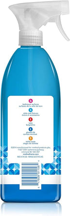 Method Antibacterial Bathroom Cleaner, Spearmint, Removes Mold + Mildew stains, 28 Fl Oz