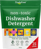 Automatic Dishwasher Detergent Powder - Concentrated Dishwashing Detergent, Dish Soap, Hard Water Stain Remover, Kitchen Cleaning Supplies, No Harmful Ingredients - 12.5 oz (Pack of 1)