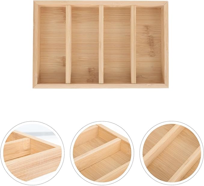 Alipis Creative Eyeglasses Tray Set of 4, Wooden Sunglasses Storage Rack Organizer for Home Display and Desk Eyewear Storage