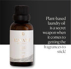L’Avant Collective | Essential Oils for Laundry - Dryer Balls Scents – Scented Fragrance Essential Oil Drops | Fresh Linen Laundry Oil - Lavender Geranium Essential Oil Blend w/Ylang Ylang & Bamboo