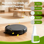 Floor Cleaning Solution, Dilution Ratio 1:200, 480 ml Osmanthus Scent Compatible with Eufy Cleaning Solution, Eco-Friendly, Plant-Based,Compatible with Omni C20, X8 Pro, X10 Omni, G series, L Series