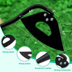 Hoe Garden Tool with 70Inch Long Handle, Heavy Duty Garden Hoes for Weeding Loosening Soil Digging Planting Ridging, Handy Hoe Gardening Tools Weeding Hoe