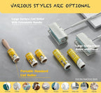 Extra Sticky Lint Roller Refills Only, Total 600 Easy Tear Sheets, Fits Most 3.9"-4" Standard Size Lint Roller with Inner Diameter at 1.5", Works Great On Pet Hair