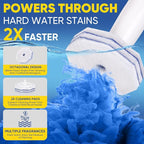 150Ct Aromative Toilet Brush Refills, Toilet Bowl Cleaner Refills, Double-Layer Cleaning Pads Added, Disposable Refill Heads for Toilet Bowl Cleaner Wands, Bulk （Patented）