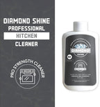 Diamond Shine Kitchen Cleaner - Clean, Polish, Restore Glass/Ceramic Cooktops, Stainless Steel - 10 oz