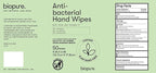 Biopure Antibacterial Hand Wipes Fresh Morning Breeze- Antibacterial Wipes with Aloe and Vitamin E Formula | 5"x7" Wet Wipes Canister | No Parabens, Sulfates or Phthalates, Kills 99% of Germs, 600 ct