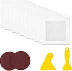 Bates- Drywall Repair Kit, 16 pcs, 4Inch, Dry Wall Patch Kits, Wall Repair Patch Kit, Wall Patch Repair Kit, Drywall Hole Patch, Drywall Patch Kit, Wall Hole Repair Kit, Drywall Patch Hole