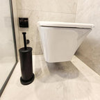 Matte BlackToilet Bowl Brush with Holder, Durable Bathroom Cleaning Tool, Modern Design for Easy Toilet Maintenance, Bathroom Cleaner Brush for Efficient Cleaning and Hygiene