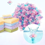 100 PCS 5 in 1 Laundry Pods, Super Cleaning Scents Beads Laundry Long Lasting Fragrances Concentrated Washing Convenient Fresh Softener Deep Clean (100)