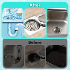 Powerful Pipe Dredging Agent,Drain Clog Remover,Kitchen Drain Cleaner for Unclogs Bathroom and Kitchen Sinks,Drains,Shower Pipes,Tubs & Toilets