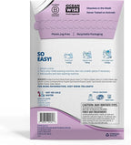 Tru Earth Platinum - Heavy Duty Laundry Detergent Sheets - Up to 128 Loads (64 Count), Lilac Breeze Scent - Ultra-Concentrated Strips Formula - Eco-Friendly Travel Laundry Sheets
