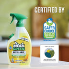 Mean Green Refillable Ultra Powered CONCENTRATE Multi-Purpose Cleaner, Citrus & Green Tea, 14.3 Ounce, 6 Pack