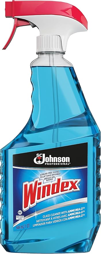 Windex(R) Powerized Glass Cleaner with Ammonia-D, 32 Oz. Spray Bottle