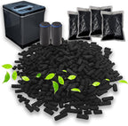 4 Pack Odor Absorbing Filter Refills for Vitamix FC-50-SP Foodcycler Smart Waste Composter, Replacement Activated Charcoal Filters Compatible with Vitamix Electric Compost Bin