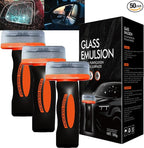 Q4 Glass Guard,Glass Emulsion Cleaner,Glass Handle Oil Film Remover Lotion,Car Windshield Oil Film Remover,Removes Oilfilm & Smudges (3PCS)