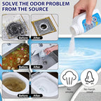 Pipeline Dredging Agent,Powerful Pipe Dredging Agent,Fast Foaming For Kitchen Toilet Pipeline Quick Cleaners,Unclog Toilet Clog And Kitchen Sink Pipe Unblocker Powder