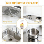 New Heavy Duty Kitchen Cleaner, Clean Up Kitchen Oil Stains Spray, Multipurpose Oil Stain Cleaner, Cleaning Spray for Home Kitchen