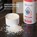 QLEAN In Wash Scent Booster Beads - 100% Plant Based - Natural Laundry Booster Beads & Smell Deodorizer - Environment Friendly Odor Eliminator for Clothes (320 grams) (Ruby Sunset Bliss)