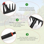 FR Weed Puller Tool,Deeper Root Digging & Effortlessly Easy Weed Removal, Manual Hand Weeder for Gardening