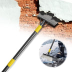 Garden Shovel: Heavy Duty Floor Scraper with Metal Sharp Blade, Multifunctional 60in Long Handle Flat Shovels for Edging Weeding Landscaping Lawn Tool