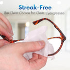Lens Wipes for Eyeglasses - Case of 3000 (6X 500/Boxes) Pre-moistened Lens Cleaning Wipes - Scratch-Free Streak-Free Cleaner for Camera Lenses, Sunglass, Phone, Tablet and Computer Screens