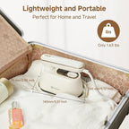 SIMPLUS Garment Steamer for Clothes, 2-in-1 Portable Handheld Wrinkle Remover & Powerful Steam Iron, 1000W Fast Heat-Up, Compact Travel-Friendly Design, 120ml Water Tank, Rotating Handle