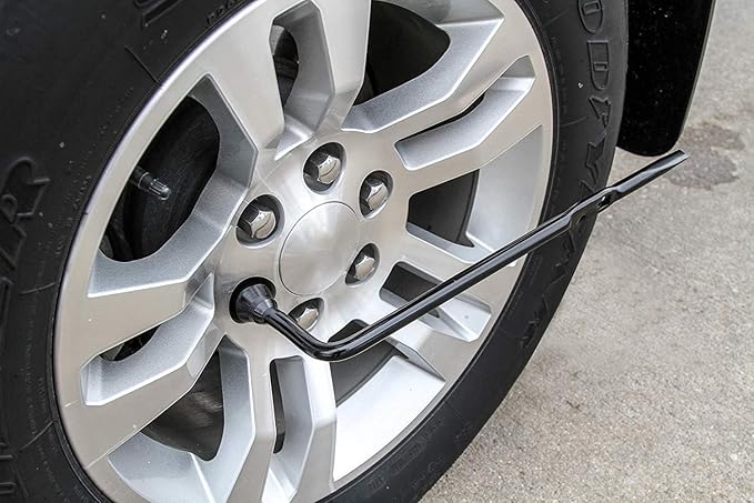 Premium Spare Tire Lug Wrench Tool Kit for Chevrolet Suburban, Avalanche, GMC Yukon, and Cadillac Escalade - Durable Carbon Steel, Rust-Resistant Coating