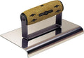 Kraft Tool Kraft CFE323K 10" by 6" 1-Radius Elite Series Five Star Stainless Steel Highway Edger with Cork Handle (1per Pack)