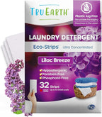 Tru Earth Laundry Detergent Sheets Bundle - Up to 192 Loads (96 Sheets) - Original Eco-Strip Liquidless Laundry Detergent, Travel Laundry Sheets - Scent Variety Pack