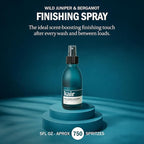 Kair Signature Finishing Spray - Wild Juniper & Bergamot | Plant-Based Fabric Refresher & Wrinkle Release, 5 Fl Oz (750 Spritzes), Vegan, Cruelty-Free, Biodegradable, Odor-Neutralizing Fresh Scent