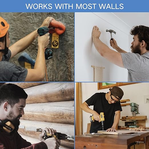 232Pcs Drywall Anchors and Screws Kit, Includes 116Pcs Plastic Wall Anchors Set, 116Pcs Wood Screw, Wall Anchors and Screws for Drywall