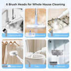 7 in 1 Steam Mop for Floor Cleaning, Multipurpose Floor Steamer with Detachable Handheld Steam Cleaner Perfect for Hardwood Floors, Clothes, Windows, Tiles, Furniture, Carpet, Whole Home Use