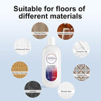 Compatible with Tineco Cleaning Solution Lavender Scent Floor Cleaning Solution, Suitable for All Robot Vacuum Cleaners and Wireless Wet Dry Dual-Use Vacuum Cleaners (1 Bottle, Lavender)