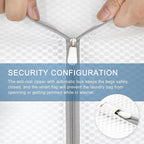 Muchfun 5Pcs Durable Honeycomb Mesh Laundry Bags for Delicates (1 Large 16 x 20 Inches, 2 Medium 12 x 16 Inches, 2 Small 9 x 12 Inches)