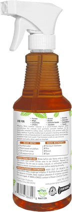 Mighty Mint Leather Cleaner and Conditioner, Plant-Based, Hydrating Spray to Clean and Protect Leather Items, Natural Peppermint Scent, 16oz