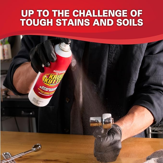 Krud Kutter 339798-6PK Original Concentrated Cleaner/Degreaser Stain Remover Aerosol, 20 oz, 6 Pack