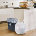 Ggbin 7 Gallon Garbage Bag, White Kitchen Trash Bags, 210 Bags/2 Rolls