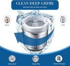 24PC Washing Machine Cleaner Tablets+Stain Remover Gel Cleaner, Heavy Duty Household Cleaner for Front Loader Washing Machine Seal, Bathroom Tile, Grout, Shower & Caulk, 7.76 Fl Oz