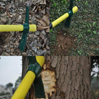 2PCS 18 Inches Steel Forged Pickaxe, Sturdy Durable Mattock Hoe, Weeding Pick Axe with Lightweight Plastic Coated Fiberglass Handle Suitable for Digging, Weeding, Gardening, Camping