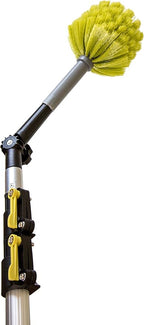 DOCA Telescoping Pole 5-12 Ft - Extension Pole for Cleaning, Feather Duster, Window Washing Kit, Paint Roller, Window Squeegee - High Reach Extendable Kit for Indoor & Outdoor - Cobweb Duster
