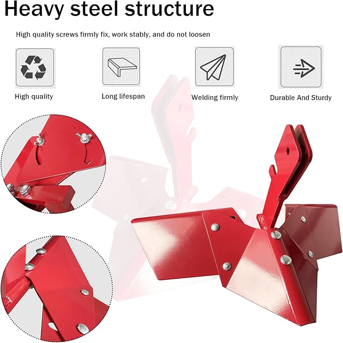 15683 Hiller-Furrower Rear Tine Tillers Kit for Large and Small Land Reclamation,Adjustable Plow Wing,with Adapter,Easy to Install,Including Installation Accessories