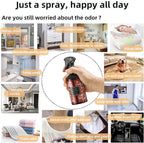 Natural Room Sandalwood Essential Oils Pillow Linen Spray for Bedding Pillows Sheets Curtains Mist and Fabric Aromatherapy Spray