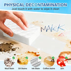 Magic Sponges Cleaning Eraser, 30 Pack 2X Density Stronger Melamine Sponge Foam Pads, Multi-Functional Household Cleaner Dish Sponge, Cleaning Supplies for Kitchen, Bathroom, Floor, Sink,Wall Cleaner