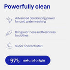 Bundle of ATTITUDE Laundry Detergent and Fabric Softener Liquid, Vegan and Naturally Derived Detergent, Plant Based, HE Washing Machine Compatible, Citrus Zest, 40 Loads