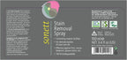 Sonett Organic Stain Removers Spray for clothes effective against fruit, Cocoa, Ballpoint, Grease stains for delicate textiles of Wool and Silk (6 Count)