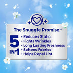 Snuggle Fabric Softener Dryer Sheets, Blue Sparkle Cuddle-Up Fresh, 230 Ct, Long-Lasting Fresh & Clean Scent, Softens Fabric, Reduces Static, Fights Wrinkles, Helps Repel Lint & Pet Hair, HE Safe